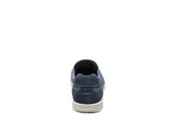 Florsheim Mens Lakeside Canvas Moc Toe Slip On Oxford - Navy -Shoe Sales Store US 01 502787 04