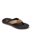 Reef Mens Santa Ana Flip Flop Sandal - Black -Shoe Sales Store US 01 502836 00