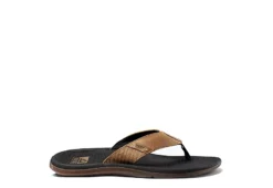 Reef Mens Santa Ana Flip Flop Sandal - Black -Shoe Sales Store US 01 502836 01