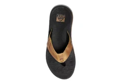 Reef Mens Santa Ana Flip Flop Sandal - Black -Shoe Sales Store US 01 502836 02