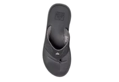 Reef Mens Rover Flip Flop Sandal - Black -Shoe Sales Store US 01 502838 02