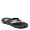 Reef Mens Anchor Flip Flop Sandal - Grey 2 Reef Mens Anchor Flip Flop Sandal - Grey -Shoe Sales Store US 01 502840 00