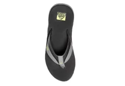 Reef Mens Anchor Flip Flop Sandal - Grey 11 Reef Mens Anchor Flip Flop Sandal - Grey -Shoe Sales Store US 01 502840 02