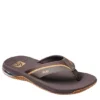 Reef Mens Anchor Flip Flop Sandal - Brown -Shoe Sales Store US 01 502843 00