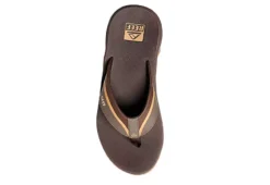 Reef Mens Anchor Flip Flop Sandal - Brown -Shoe Sales Store US 01 502843 02
