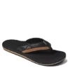 Reef Mens Cushion Dawn Flip Flop Sandal - Black -Shoe Sales Store US 01 502844 00