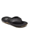 Reef Mens Anchor Flip Flop Sandal - Black -Shoe Sales Store US 01 502861 00