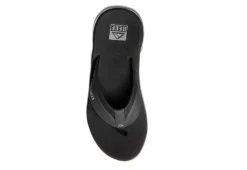 Reef Mens Anchor Flip Flop Sandal - Black -Shoe Sales Store US 01 502861 02