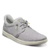 Florsheim Mens Crossover Canvas Plain Toe Slip On Sneaker - Grey