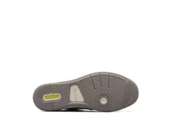 Florsheim Mens Crossover Canvas Plain Toe Slip On Sneaker - Grey -Shoe Sales Store US 01 502871 06