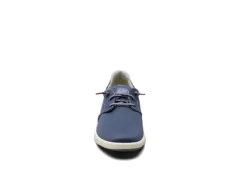 Florsheim Mens Crossover Canvas Plain Toe Slip On Sneaker - Navy -Shoe Sales Store US 01 502873 02