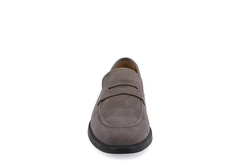 Vance Co Mens Keith Loafer Oxford - Grey 5 Vance Co Mens Keith Loafer Oxford - Grey - Image 3