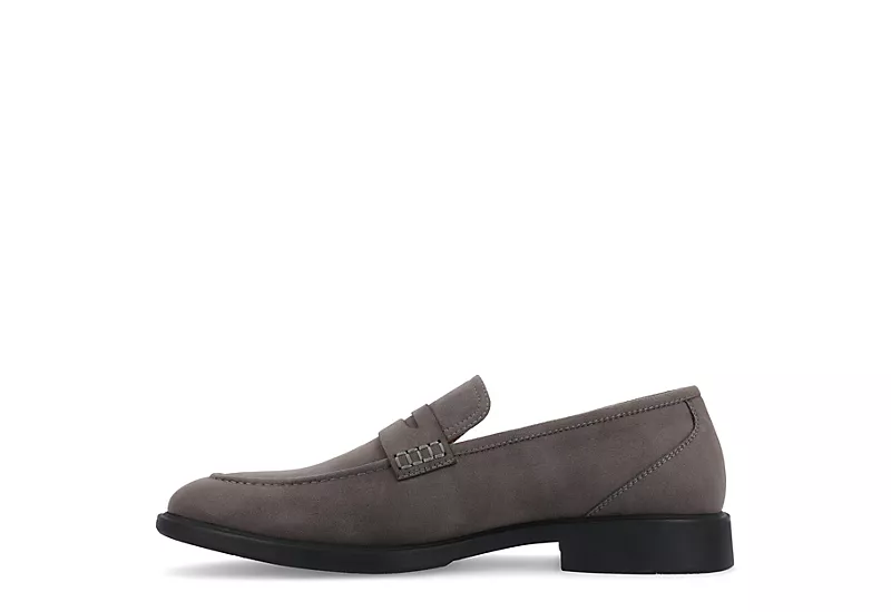 Vance Co Mens Keith Loafer Oxford - Grey 6 Vance Co Mens Keith Loafer Oxford - Grey - Image 4