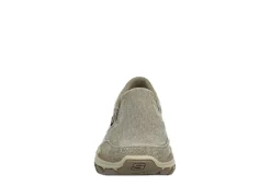 Skechers Mens Respected Slip On Sneaker - Taupe 11 Skechers Mens Respected Slip On Sneaker - Taupe -Shoe Sales Store US 01 510080 02
