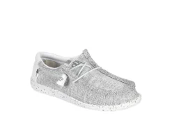 Heydude Mens Wally Slip On Sneaker - White