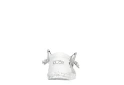 Heydude Mens Wally Slip On Sneaker - White -Shoe Sales Store US 01 511177 04