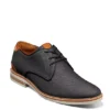 Florsheim Mens Highland Canvas Plain Toe Oxford - Black -Shoe Sales Store US 01 521128 00