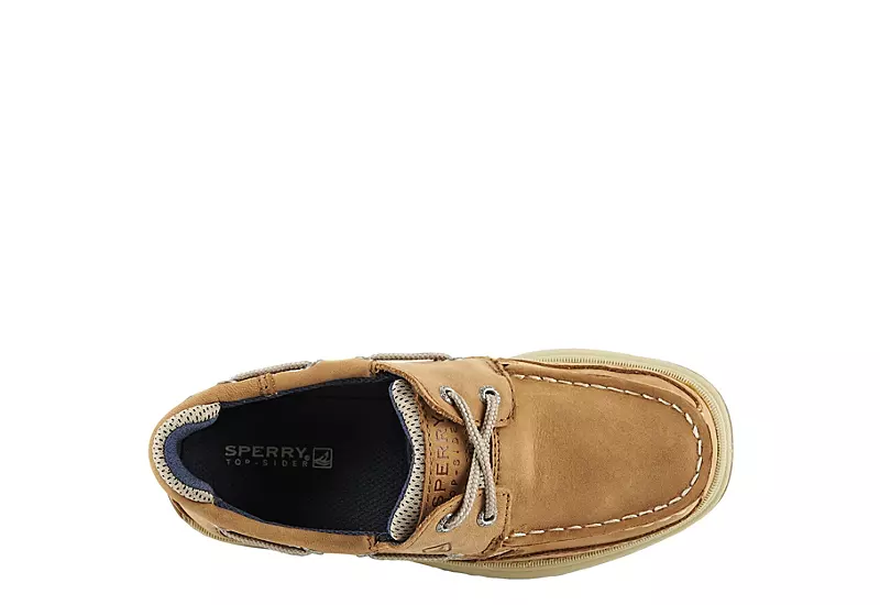 Sperry Boys Lanyard Boat Shoe - Tan 8 Sperry Boys Lanyard Boat Shoe - Tan - Image 6