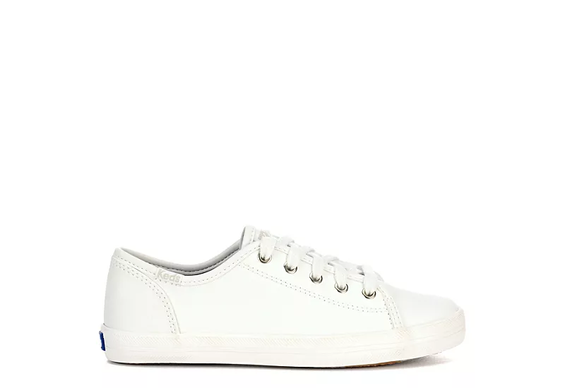Keds Girls Kickstart Sneaker - White 4 Keds Girls Kickstart Sneaker - White - Image 2