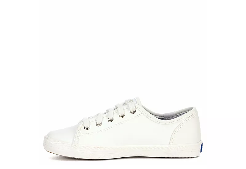Keds Girls Kickstart Sneaker - White 6 Keds Girls Kickstart Sneaker - White - Image 4