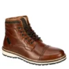 Franco Fortini Mens Blake Lace-up Boot - Cognac 1 Franco Fortini Mens Blake Lace-up Boot - Cognac -Shoe Sales Store US 01 561053 00