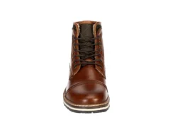Franco Fortini Mens Blake Lace-up Boot - Cognac 11 Franco Fortini Mens Blake Lace-up Boot - Cognac -Shoe Sales Store US 01 561053 02