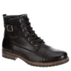 Restoration Mens Jump Lace-up Boot - Black -Shoe Sales Store US 01 561070 00