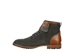 Restoration Mens Crush Lace-up Boot - Grey -Shoe Sales Store US 01 561117 03