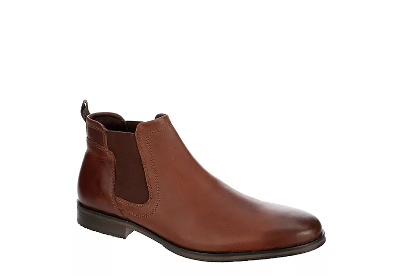 Franco Fortini Mens Ron Chelsea Boot - Brown 3 Franco Fortini Mens Ron Chelsea Boot - Brown
