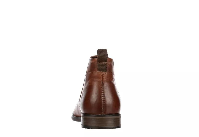 Franco Fortini Mens Ron Chelsea Boot - Brown 7 Franco Fortini Mens Ron Chelsea Boot - Brown - Image 5