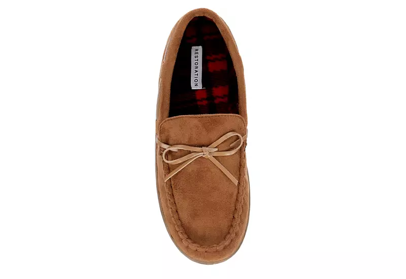 Restoration Mens Cabin Slipper - Tan 8 Restoration Mens Cabin Slipper - Tan - Image 6