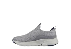 Skechers Mens Arch Fit Slip On - Grey -Shoe Sales Store US 01 600472 02