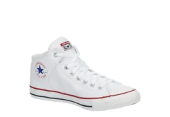Converse Mens Chuck Taylor All Star High Street Sneaker - White