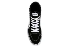 Vans Mens Filmore High Top Sneaker - Black -Shoe Sales Store US 01 600635 05