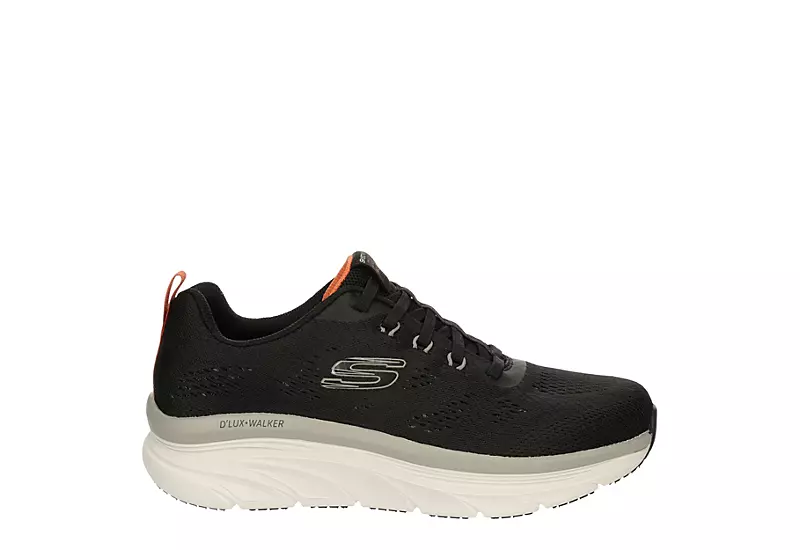Skechers Mens Dlux Walker Commuter - Black 4 Skechers Mens Dlux Walker Commuter - Black - Image 2