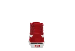Vans Mens Filmore High Top Sneaker - Red -Shoe Sales Store US 01 600672 04