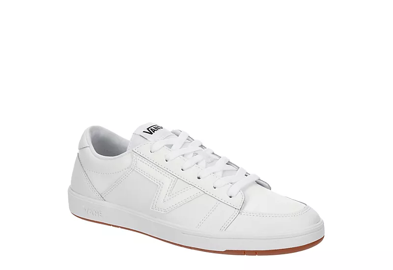 Vans Mens Soland Sneaker - White 3 Vans Mens Soland Sneaker - White