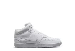 Nike Mens Court Vision Mid Sneaker - White -Shoe Sales Store US 01 600788 01