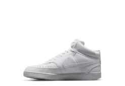 Nike Mens Court Vision Mid Sneaker - White -Shoe Sales Store US 01 600788 02