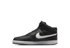 Nike Mens Court Vision Mid Sneaker - Black -Shoe Sales Store US 01 600796 02