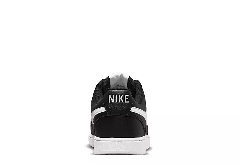 Nike Mens Court Vision Low Sneaker - Black 6 Nike Mens Court Vision Low Sneaker - Black - Image 4