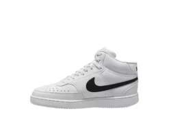 Nike Mens Court Vision Mid Sneaker - White -Shoe Sales Store US 01 600814 02