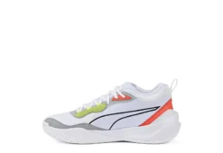 Puma Mens Playmaker Pro Basketball Shoe - White -Shoe Sales Store US 01 600900 02