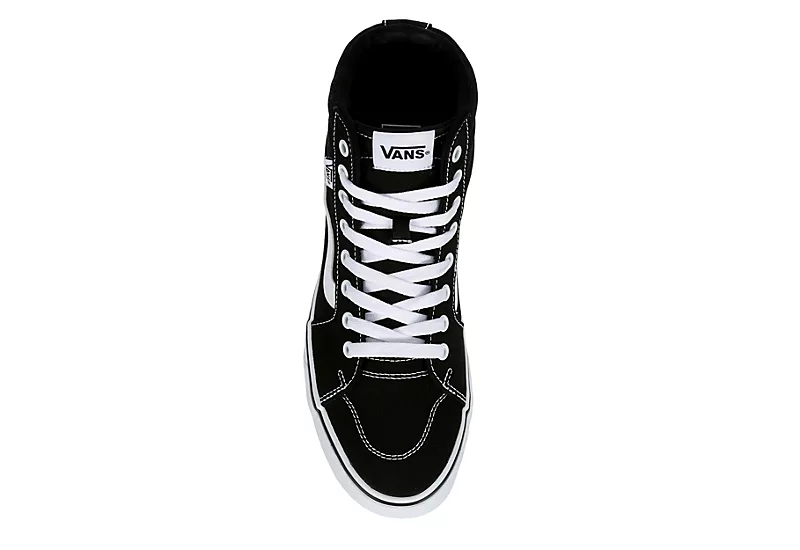 Vans Mens Filmore High Top Sneaker - Black 8 Vans Mens Filmore High Top Sneaker - Black - Image 6