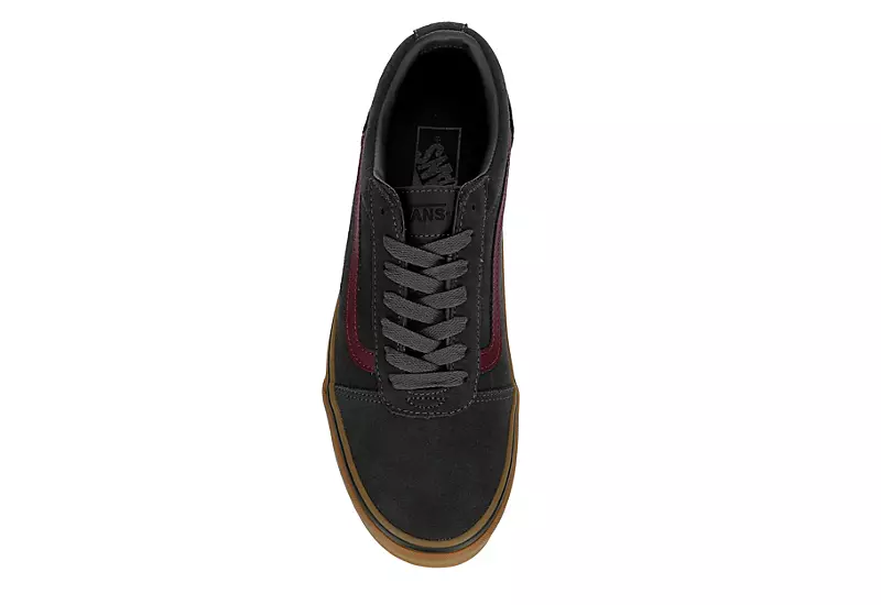 Vans Mens Ward Sneaker - Dark Grey 8 Vans Mens Ward Sneaker - Dark Grey - Image 6