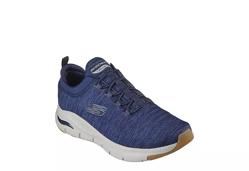 Skechers Mens Arch Fit - Navy 3 Skechers Mens Arch Fit - Navy