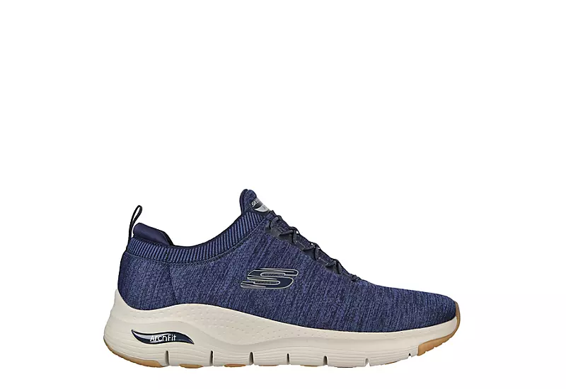 Skechers Mens Arch Fit - Navy 4 Skechers Mens Arch Fit - Navy - Image 2