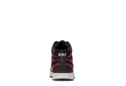 Nike Mens Court Vision Mid Sneaker - Dark Red -Shoe Sales Store US 01 601109 03