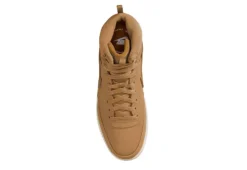 Nike Mens Court Vision Mid Winter Sneaker Boot - Wheat -Shoe Sales Store US 01 601111 03