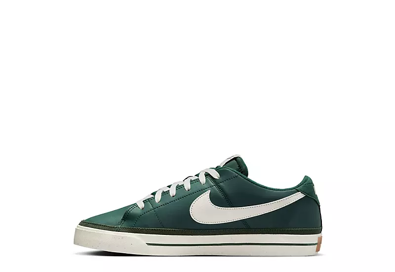 Nike Mens Court Legacy Low Sneaker - Green 5 Nike Mens Court Legacy Low Sneaker - Green - Image 3